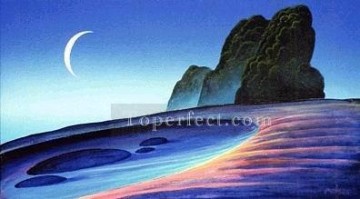 xdf005aE モダンな風景の山.JPG Oil Paintings